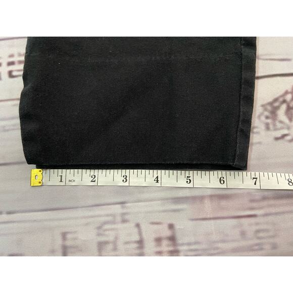 J.Jill Premium Bi Stretch Crop Pullon Pants Women 16p Mid Rise Black Cotton - Picture 8 of 12